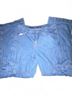 Wild fable Light Blue mid rise cargo Denim Jeans